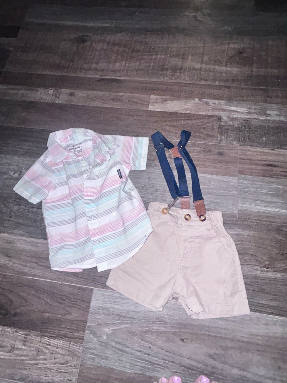 Baby Boy Bundle Carters Outfit Lot 3-6M Eddie Bauer